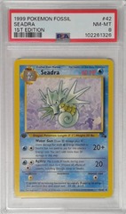V1713: 1999: Seadra: 42/132: 1ST Edition: Fossil: PSA: 8: NM-MT: 102261326